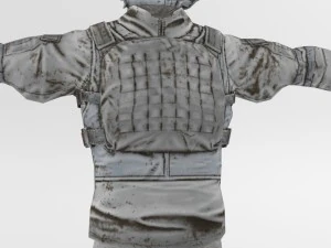 usa winter soldier 3D Model