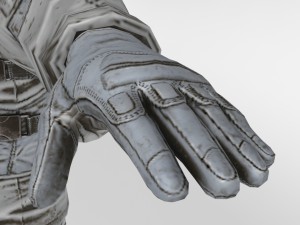 usa winter soldier 3D 模型