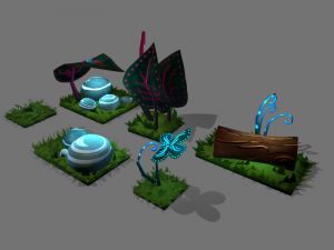 magic plant pack 3D Model