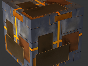 background sf pack 3D Модель