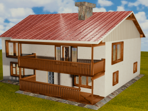 hous Modelo 3D
