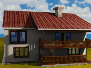 hous 3D 모델