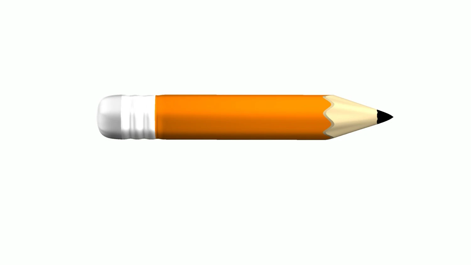 pencil 3D Model .c4d .max .obj .3ds .fbx .stl .blend