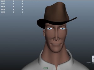 explorer cartoon character 3Dモデル
