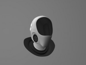 robot head 3D 模型