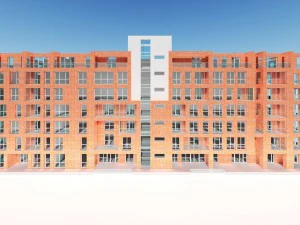 high detailed complex building 3D Model