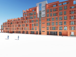 high detailed complex building 3D मॉडल