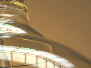 loft retro clear glass american industrial lamp 3D Model
