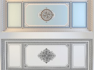 ceiling mouldigs 3D Model