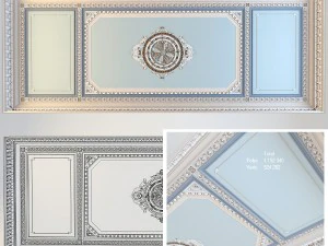 ceiling mouldigs 3D Model