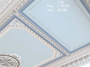 ceiling mouldigs 3D Model