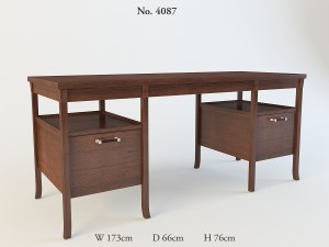 bridger library desk Modelo 3D