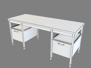 bridger library desk 3D Model