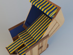 chaise-longue 3D Model