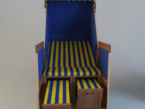 chaise-longue 3D Model