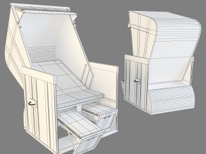 chaise-longue 3D Model