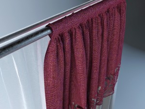 curtain Modelo 3D