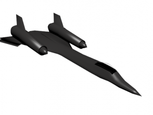 lockheed sr71 blackbird Model 3D