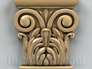 column capital 001 3D Model