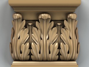 column capital 003 3D Model