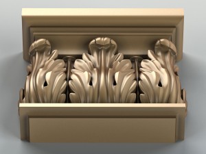column capital 003 3D Model