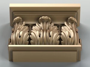 coluna mai&uacute;scula 003 Modelo 3D