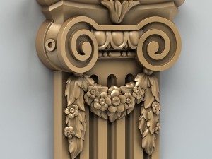 column capital 004 3D Model