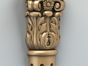 column capital 005 3D Model