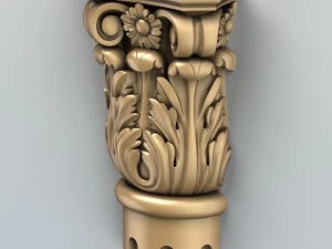 column capital 005 3D Model