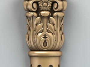 column capital 005 3D Модель