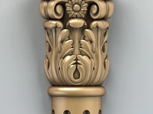column capital 005 3D Model