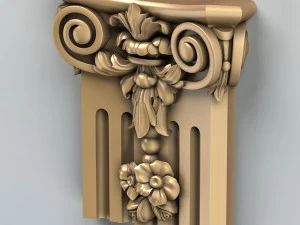 column capital 006 3D Model