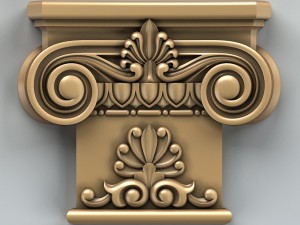 column capital 007 3Dモデル