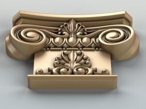 column capital 007 3Dモデル