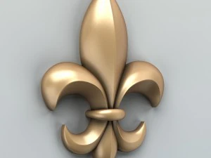 carved decor verical 009 Modelo 3D