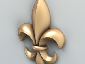 carved decor verical 009 3Dモデル