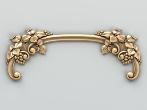 carved decor horizontal 017 3Dモデル