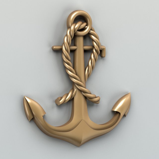 carved decor central 004 3D Model .c4d .max .obj .3ds .fbx .stl .blend