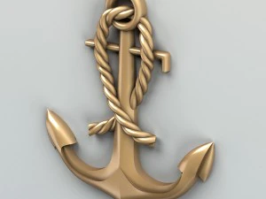 carved decor central 004 3D Model