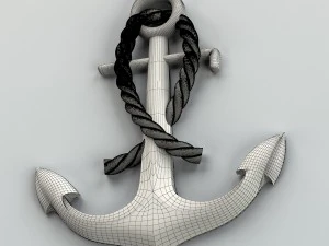 carved decor central 004 3D Model
