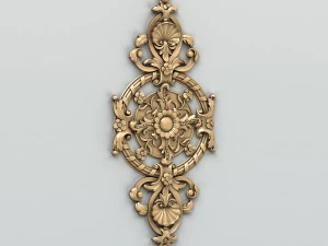 decora&ccedil;&atilde;o esculpida central 008 Modelo 3D