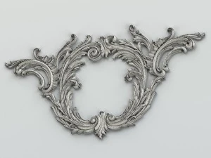 carved decor central 010 3D Model