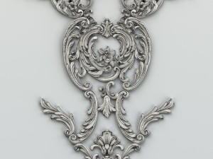 carved decor central 011 3D Модель