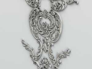 carved decor central 011 3D Модель