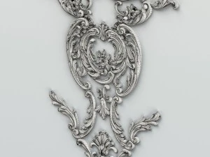 carved decor central 011 3D Model