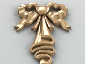 carved decor central 016 3D Model