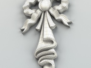 carved decor central 016 3D Model