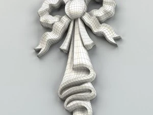 carved decor central 016 3D Model