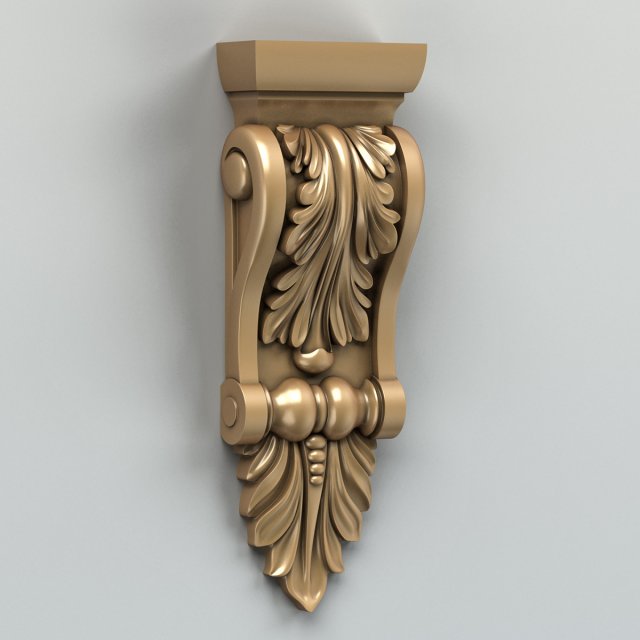 pilaster 001 3Dモデル .c4d .max .obj .3ds .fbx .stl .blend 