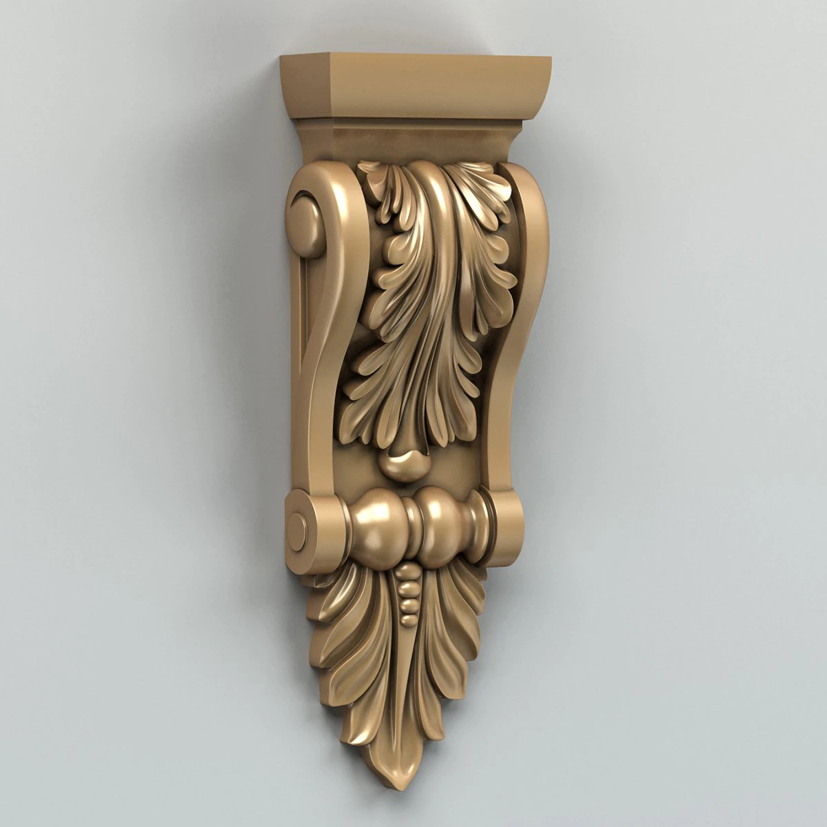 пилястра 001 3D Модель .c4d .max .obj .3ds .fbx .stl .blend